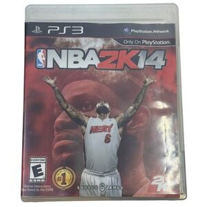 NBA 2K14 PlayStation 3 PS3 LeBron James 2K Sports Basketball Game